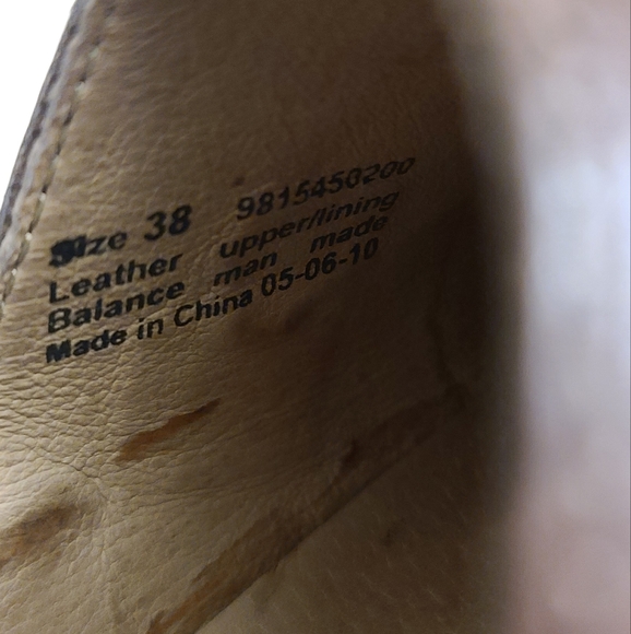 Dansko sz 38 brown leather clogs - Picture 5 of 6